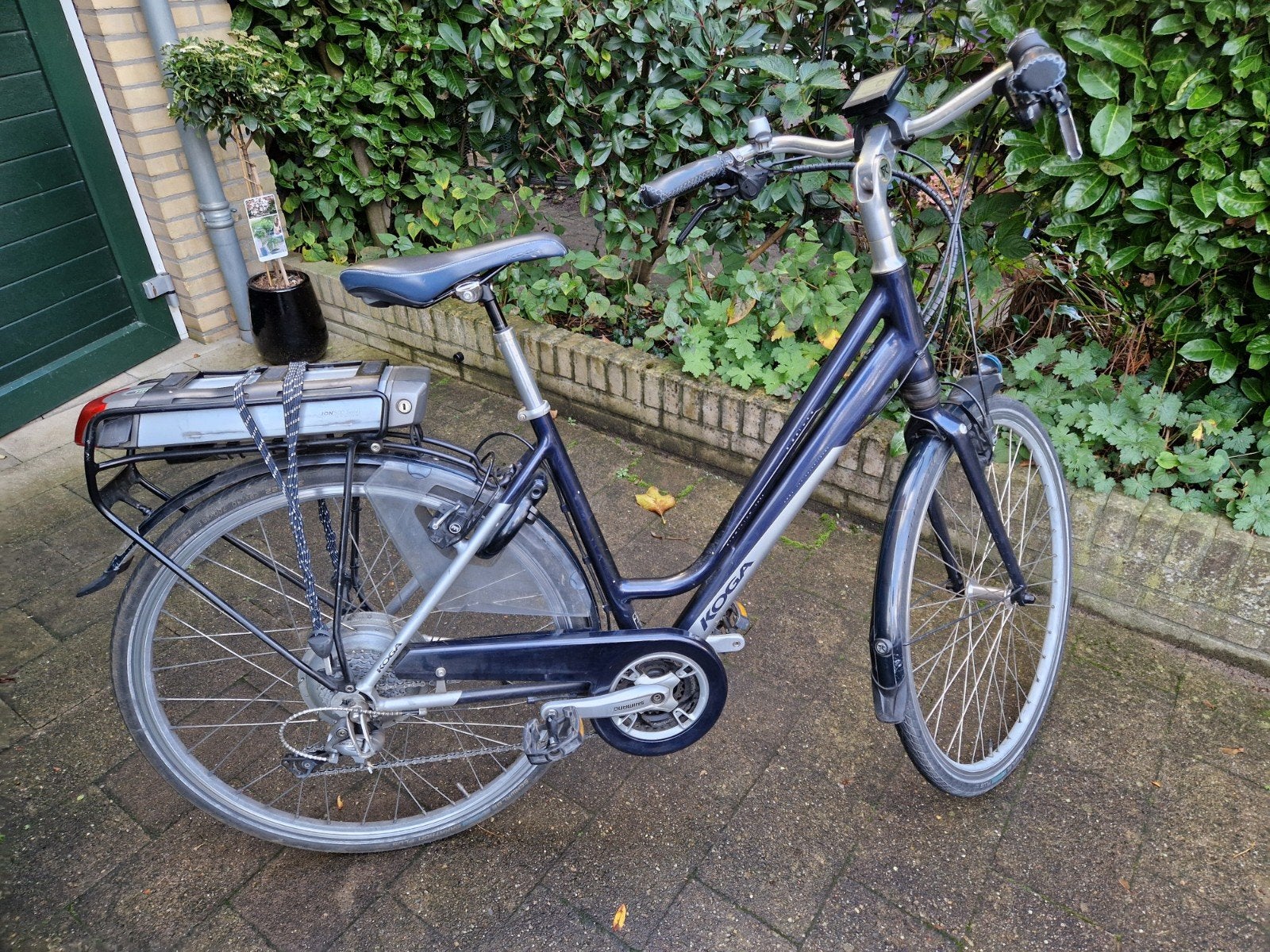 Damesfiets Blauwe Koga E- de luxe, 47 tot 51 cm, Ophalen, Gebruikt, Overige merken