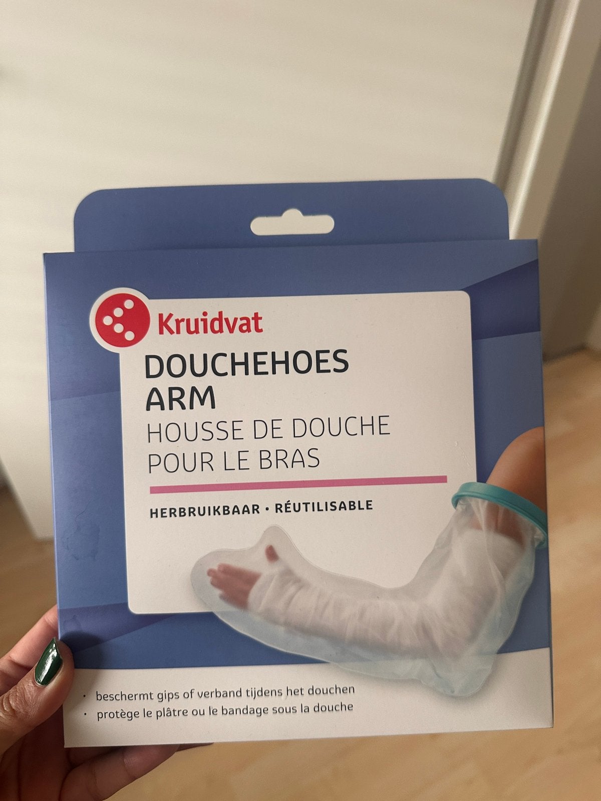 Douchehoes arm (Gipshoes), Diversen, Verpleegmiddelen, Ophalen, Zo goed als nieuw