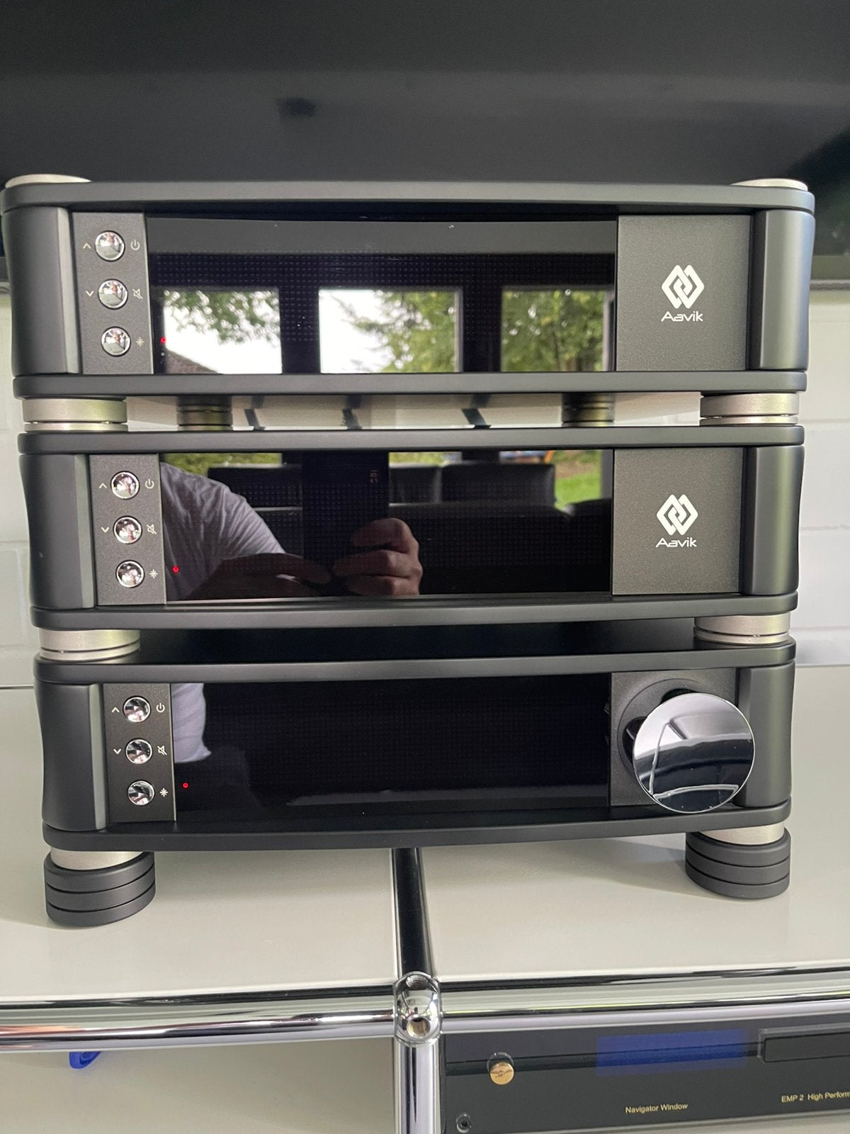 Aavik S , D , I-280 Set, Audio, Tv en Foto, Versterkers en Receivers, Ophalen, Zo goed als nieuw, 120 watt of meer, Overige merken