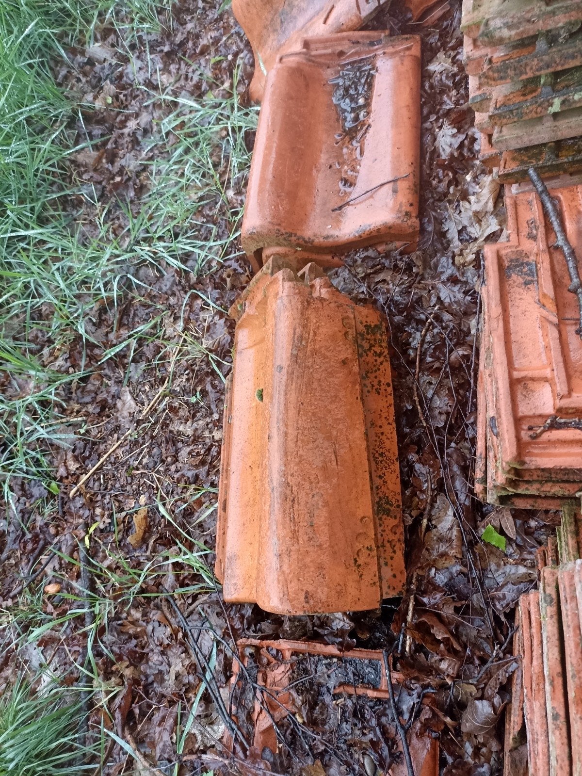 Gebruikte dakpannen - Jansen-Dings Belfeld, Ophalen, Gebruikt, Steen of Klei, 15 m² of meer