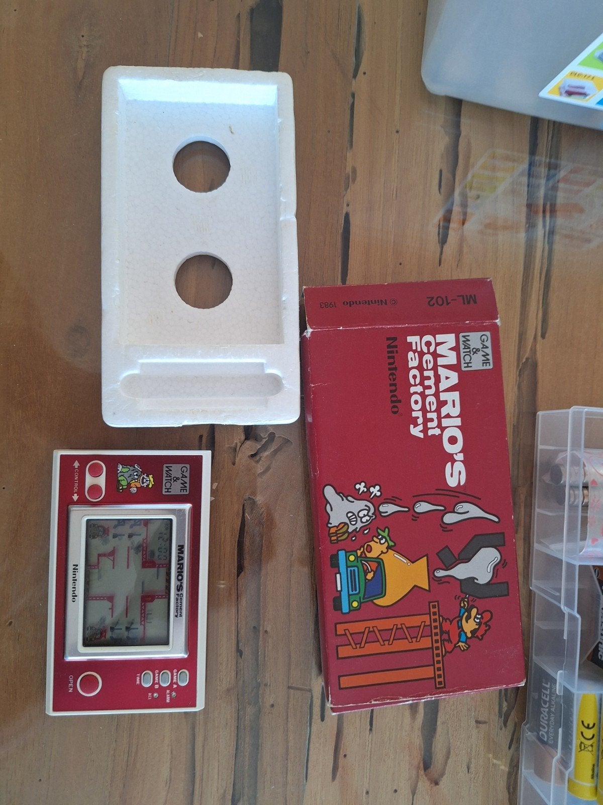 Nintendo Game & Watch Mario's Cement Factory ML-102, Spelcomputers en Games, Spelcomputers | Nintendo Game Boy, Ophalen of Verzenden