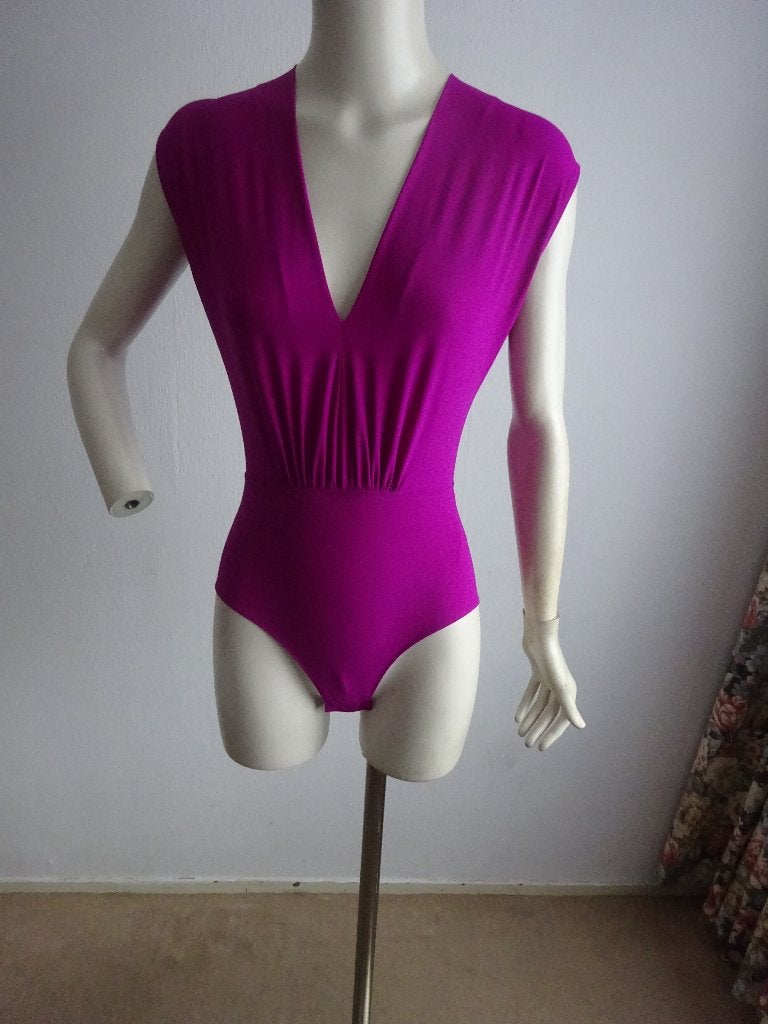 Maje body top mt 2= 36, Verzenden, Paars, Maje, Zo goed als nieuw