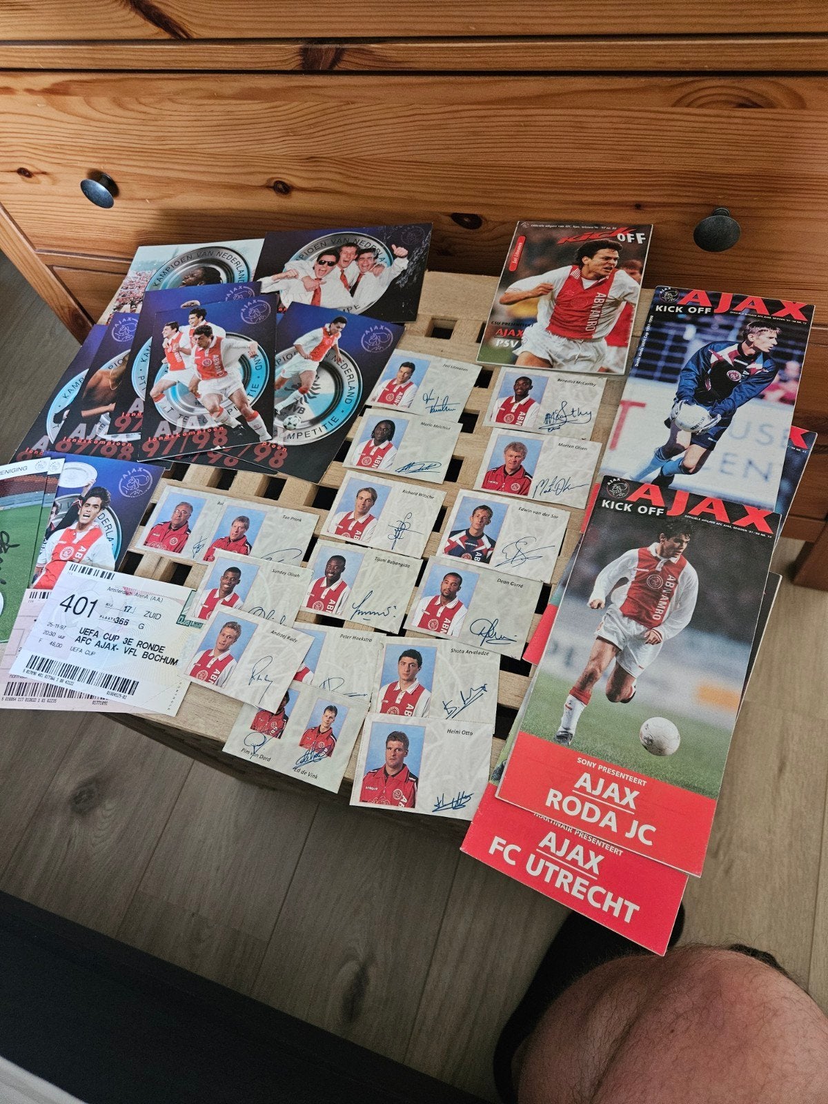 Ajax verzameling, Ophalen of Verzenden, Zo goed als nieuw, Ajax