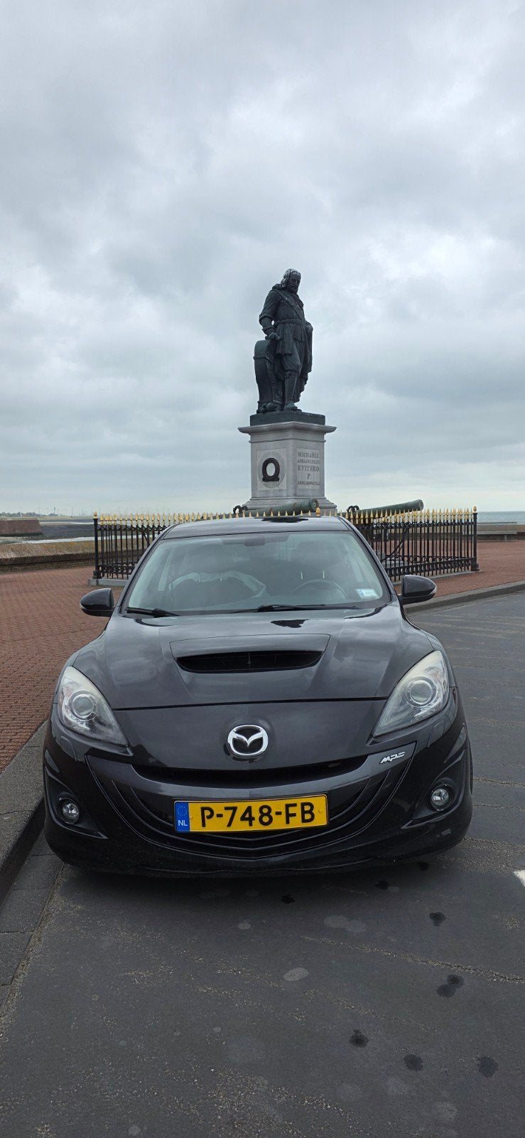 Mazda 3 mps  2010 Zwart, Auto's, Mazda, Particulier, Benzine, Hatchback, Geïmporteerd, Zwart, Ophalen