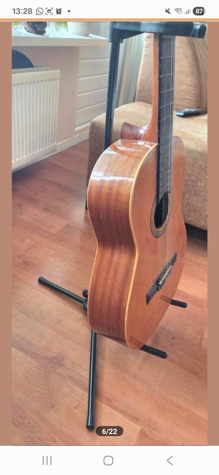 Alhambra 1C gitaar te koop €140 of als compleet set!, Ophalen, Klassieke of Spaanse gitaar
