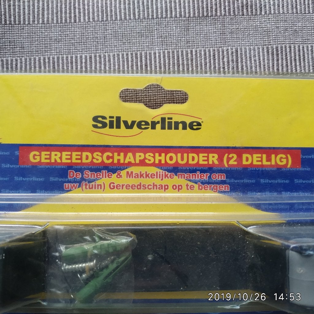 Silverine gereedschapshouder 2 delige, Tuin en Terras, Hand-tuingereedschap, Ophalen of Verzenden, Nieuw