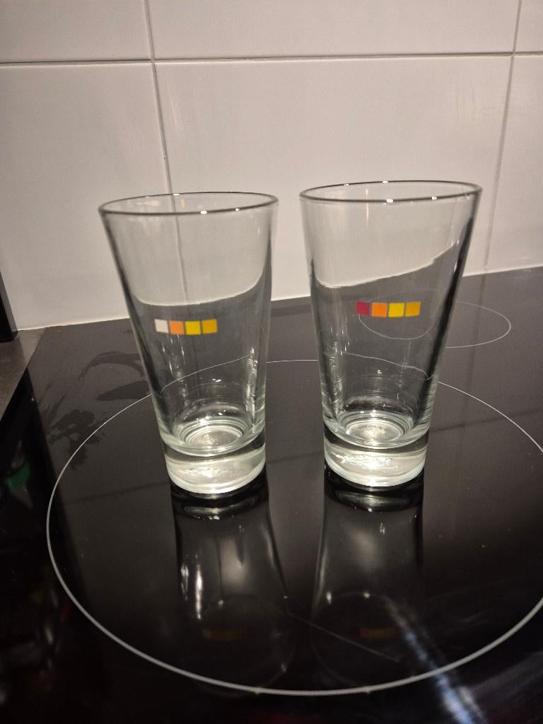 Latte glazen, Ophalen of Verzenden, Zo goed als nieuw, Overige typen