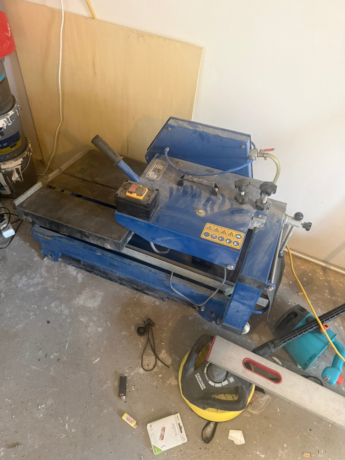 Professionele Tegelzaagmachine - Tegelsnijder 2000W, Ophalen, Gebruikt