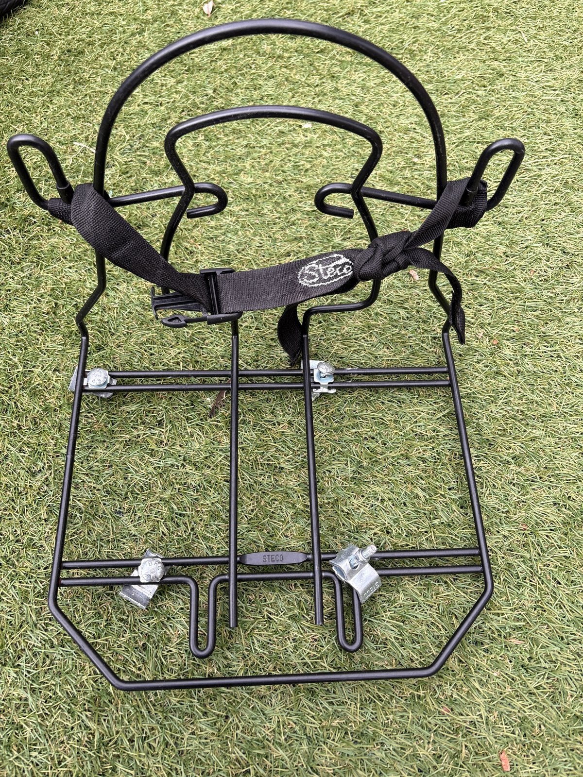 Steco fietsdrager met defect clipje, Ophalen, Gebruikt, Bagagekar, 20 tot 40 kg