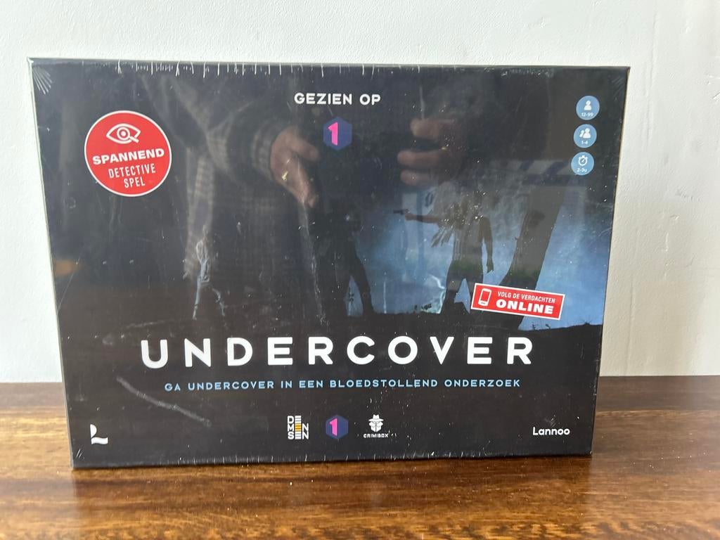 Undercover: Spannend Detective Spel - Nieuw in Seal, Een of twee spelers, Ophalen of Verzenden, Zo goed als nieuw