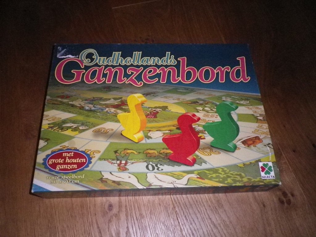Oudhollands Ganzenbord, Ophalen, Gebruikt, Selecta