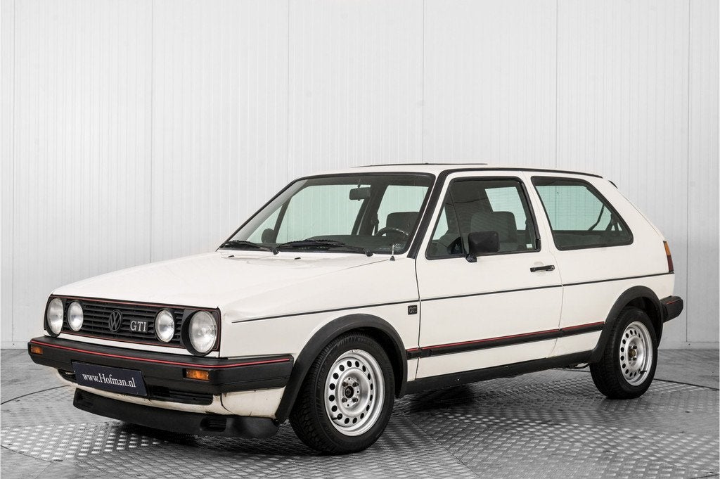 Volkswagen Golf 1.8 GTI (bj 1987), Voorwielaandrijving, Gebruikt, 4 cilinders, Wit
