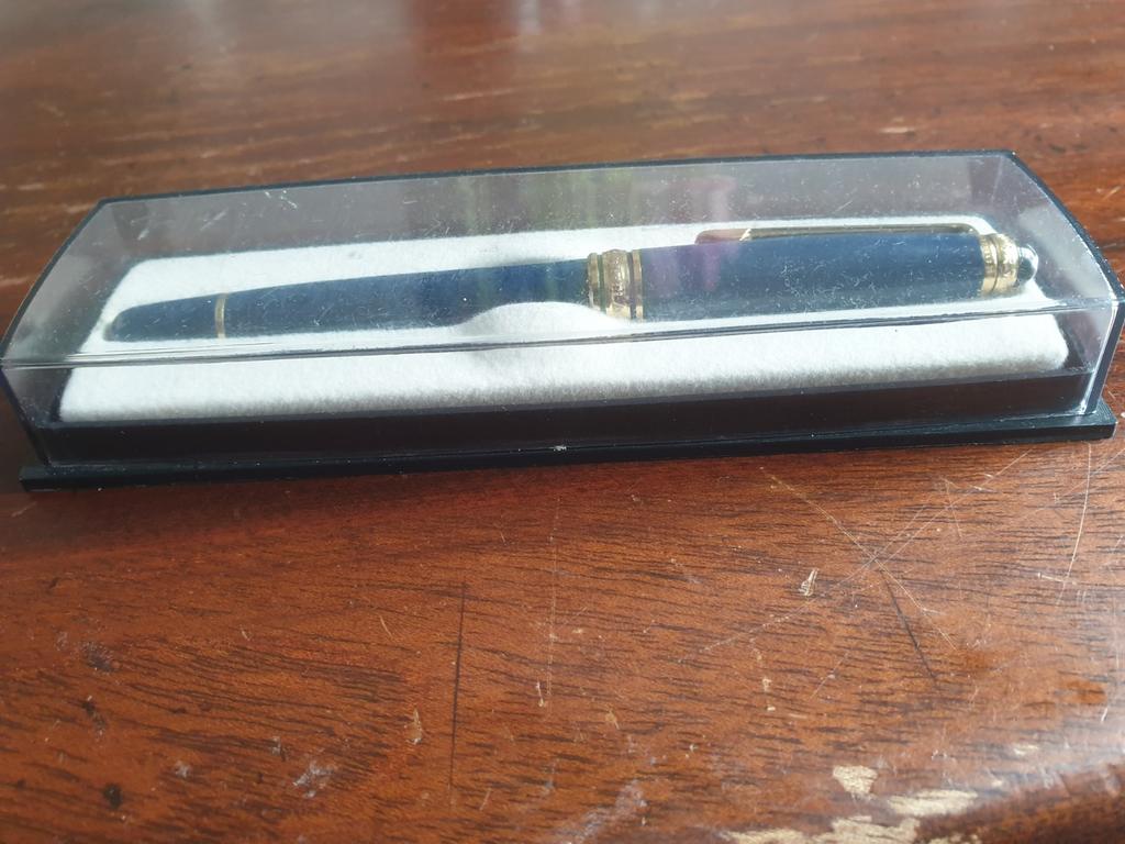 Montblanc Masterstuck 75 anniversary, Ophalen of Verzenden, Zo goed als nieuw, Vulpen, Mont Blanc