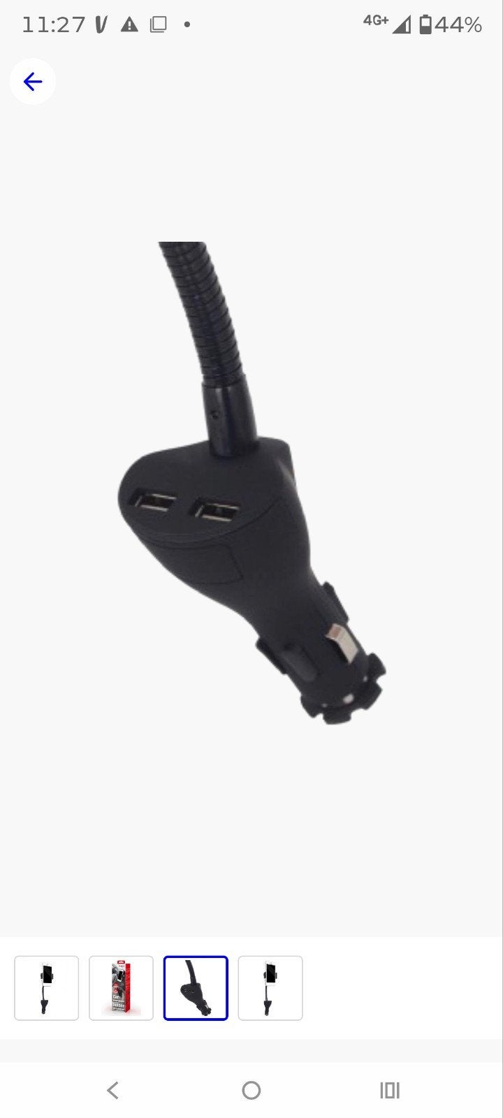 Universele Autohouder met USB-oplader, Ophalen of Verzenden, Nieuw
