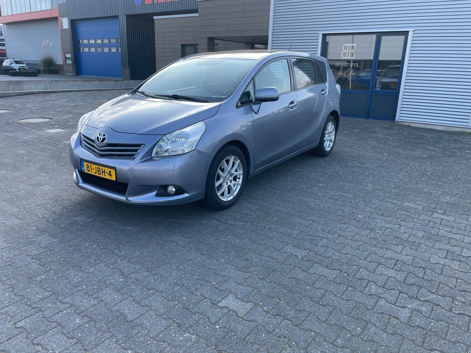 Toyota Verso 1.8 Vvti 7P 2009 Blauw, Auto's, Voorwielaandrijving, 4 cilinders, Blauw, 7 stoelen