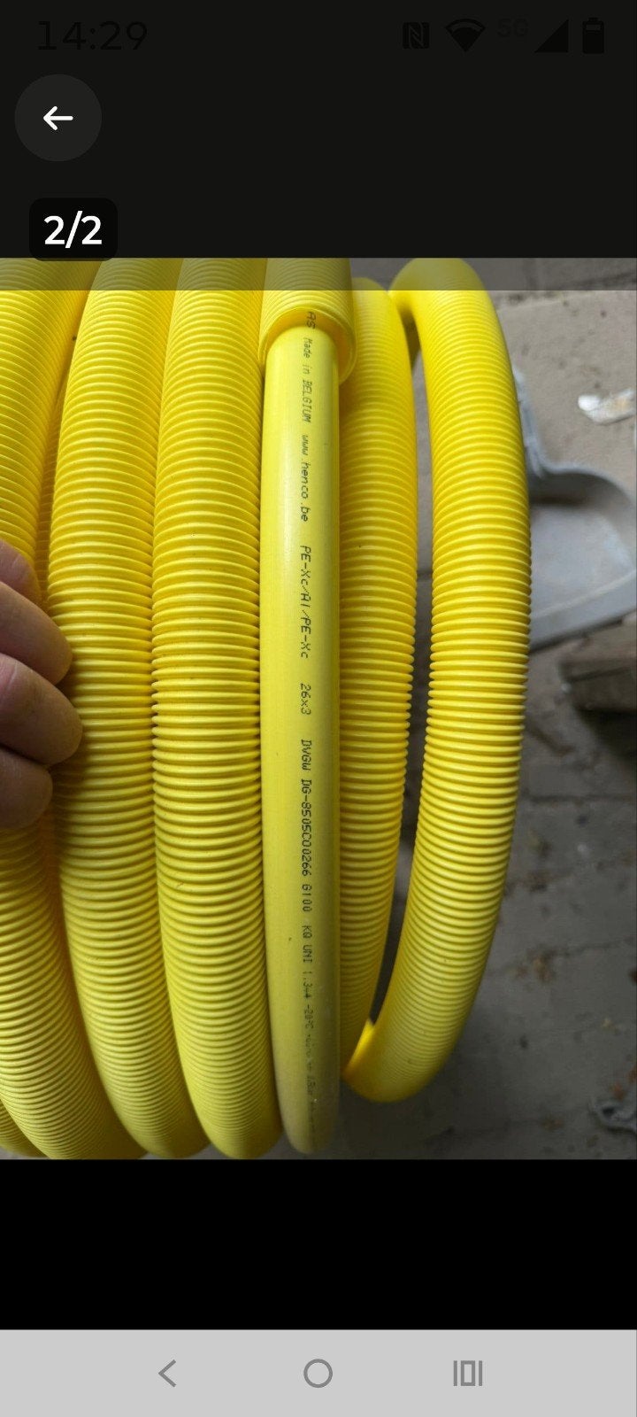 henco gasleiding 26x3 12,5meter gezocht, Doe-het-zelf en Verbouw, Buizen en Afvoer, Overige materialen, 6 meter of meer, Overige typen