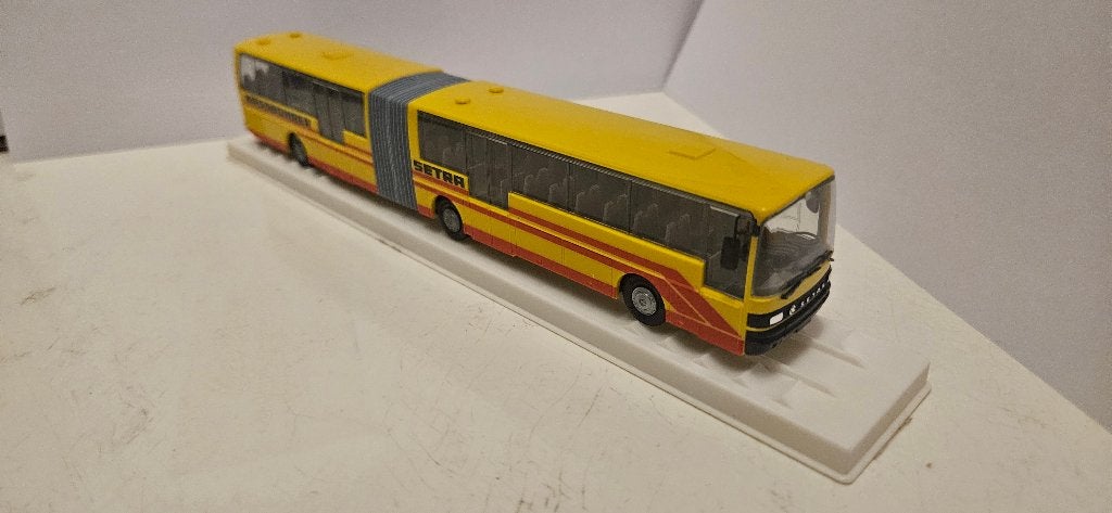 1:87 Herpa Setra 221 Gelede bus, Ophalen of Verzenden, Zo goed als nieuw, Bus of Vrachtwagen, Herpa
