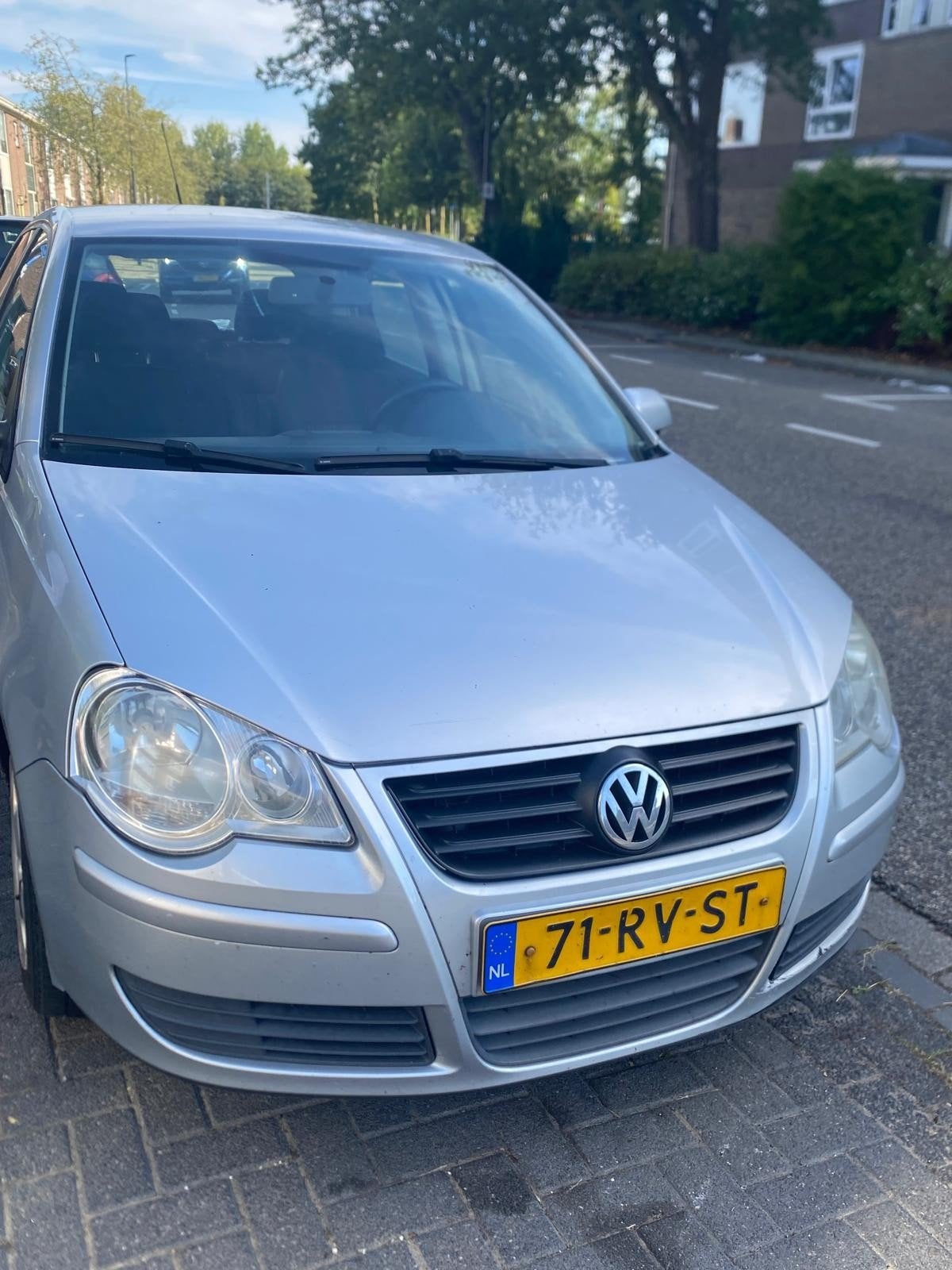 Volkswagen Polo 1.4 55KW 2005 Grijs, Voorwielaandrijving, 15 km/l, 74 pk, Origineel Nederlands