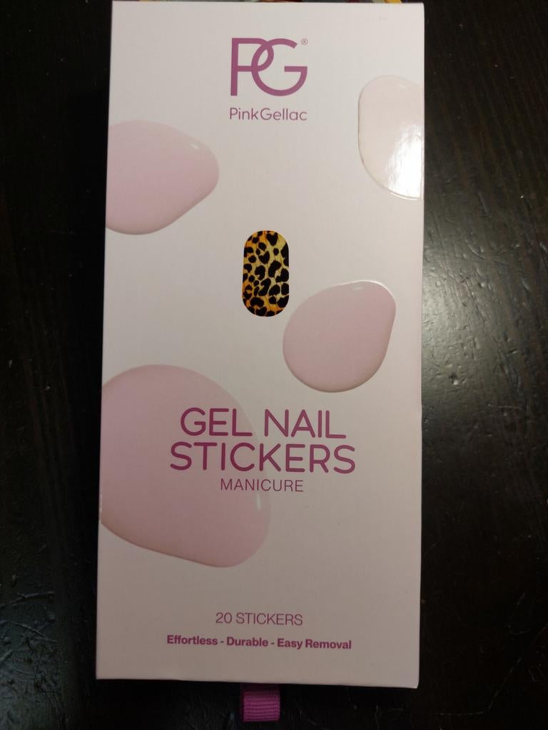 Gel Nail Stickers, Ophalen of Verzenden, Nieuw, Overige kleuren, Handen en Nagels