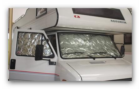 Camper isolatie matten cabine ruiten fiat ducato peugeot j5, Verzenden, Gebruikt