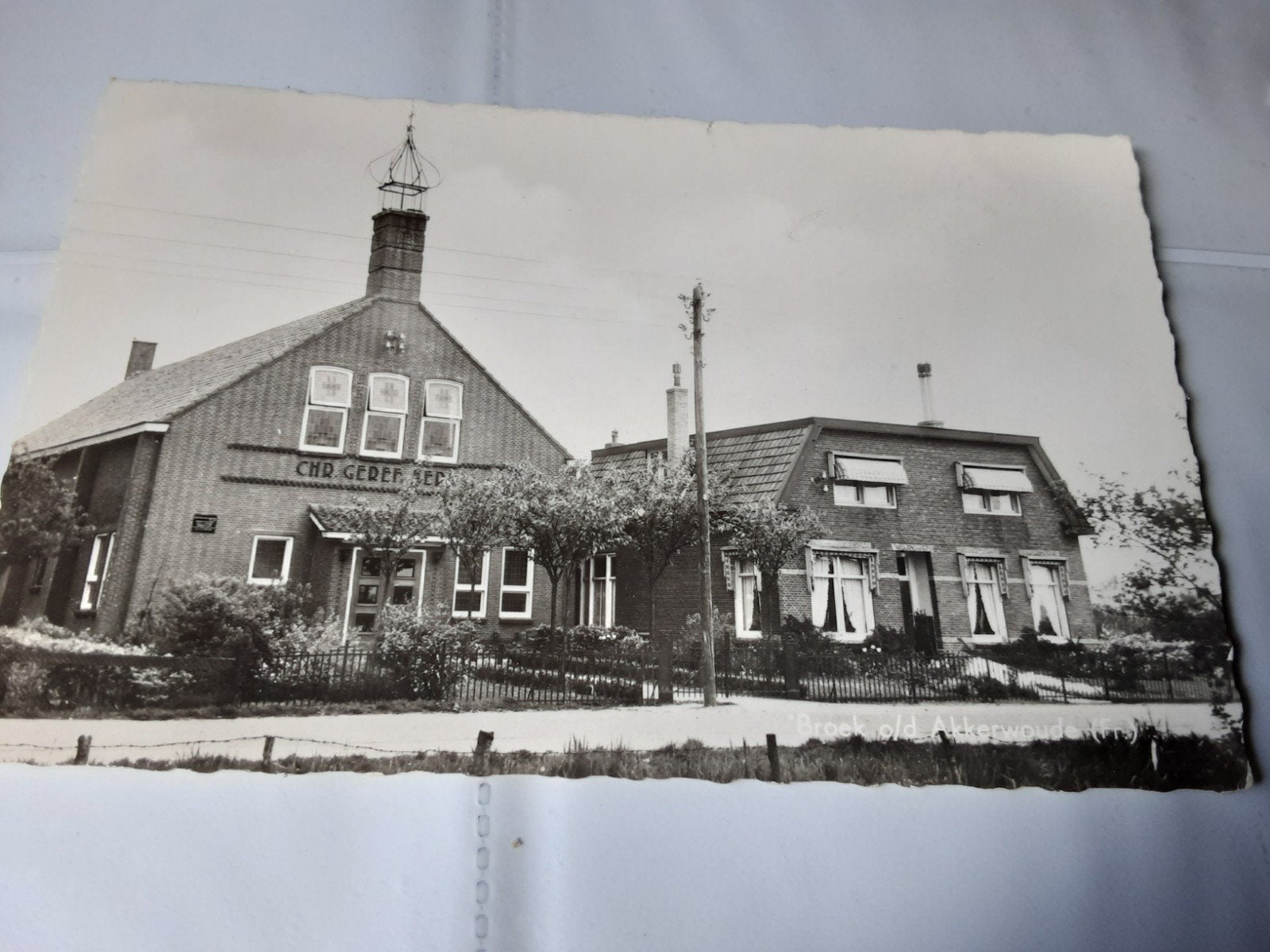 Broek a/d Akkerwoude - Chr. Geref. Kerk / Broeksterwoude, Ophalen of Verzenden