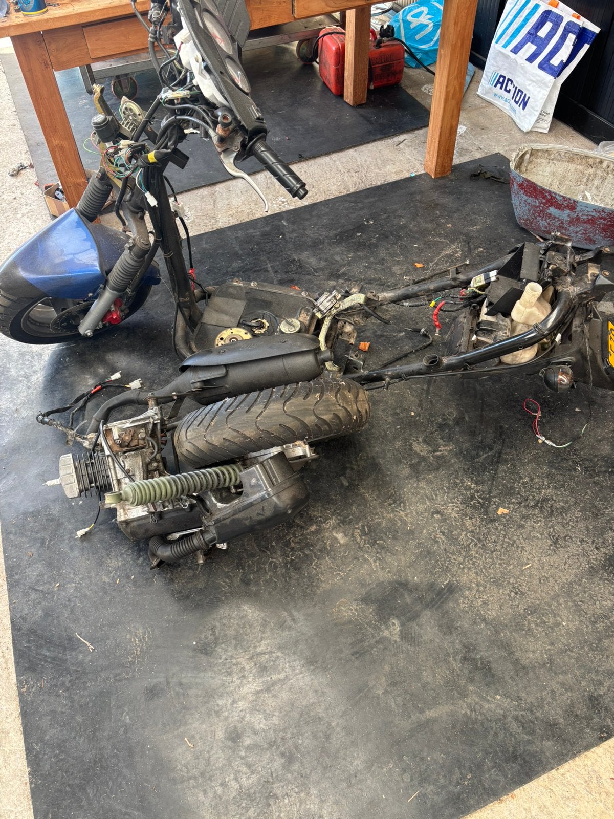 Sym jet project, Ophalen, Zo goed als nieuw, Cilinder, Kymco