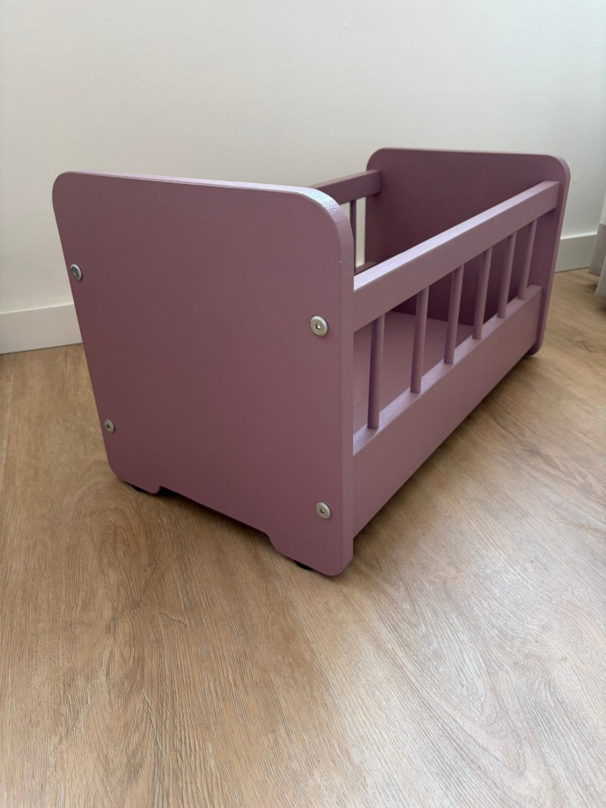 Poppenbed, handgemaakt, kleur naar wens, Ophalen of Verzenden, Nieuw, Overige typen