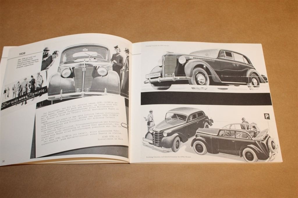 Opel Olympia 1935-53 — Vintage Autodocumentatie, Historie, Ophalen of Verzenden, Gelezen, Opel