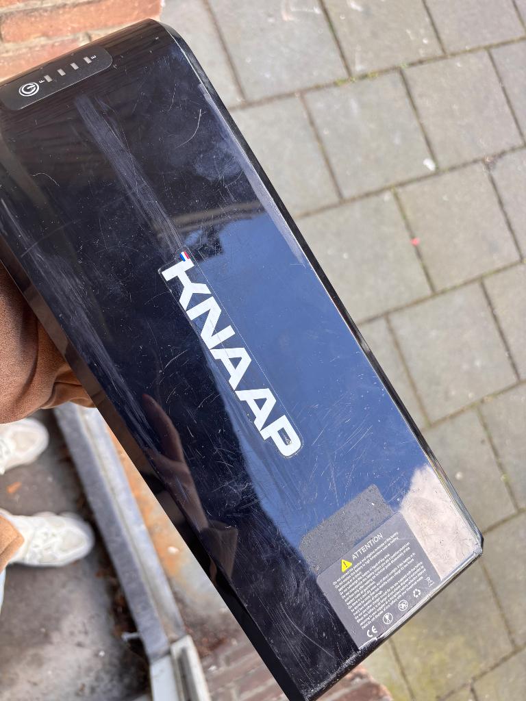 Knaap batterij, Ophalen, Gebruikt