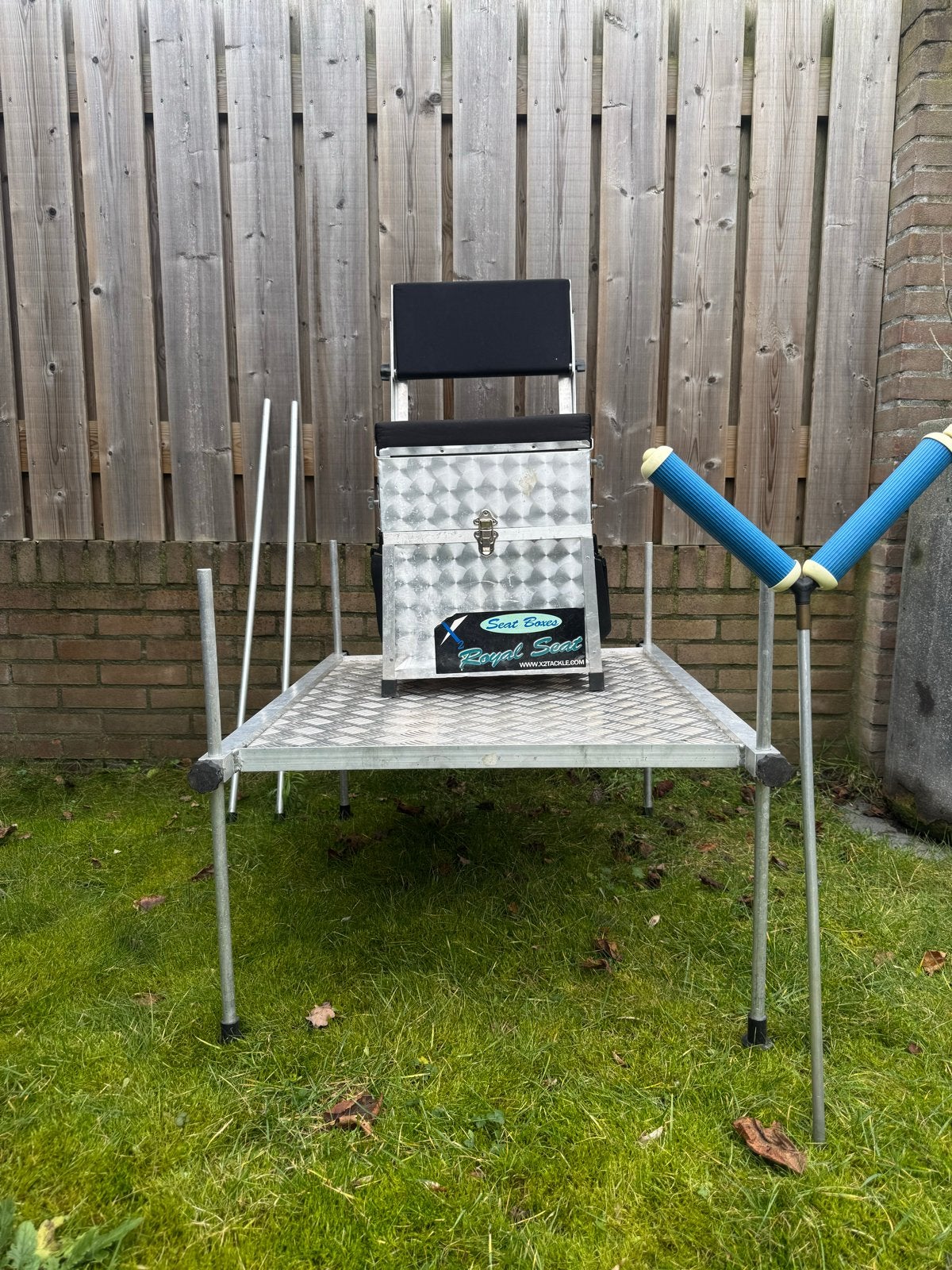 Complete visset, Ophalen of Verzenden, Gebruikt, Koffer of Tas