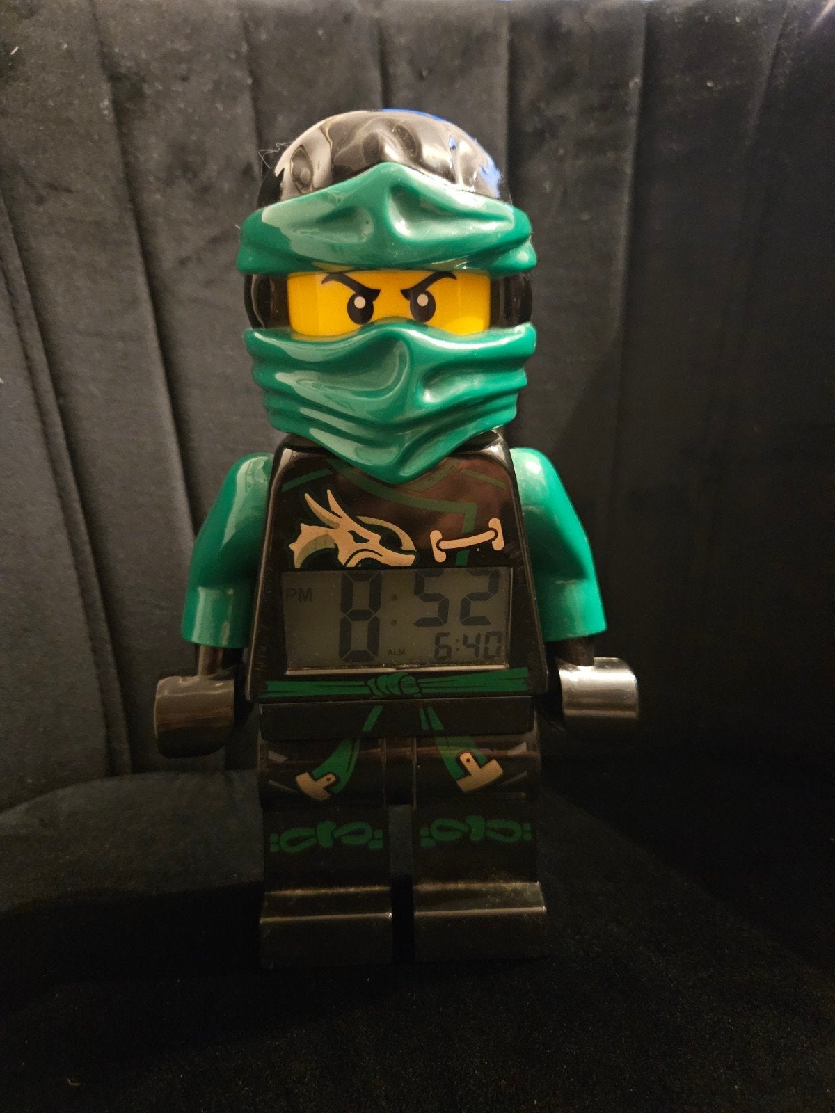Lego Ninjago Wekker - Groene Ninja Lloyd Garmadon, Ophalen of Verzenden, Zo goed als nieuw