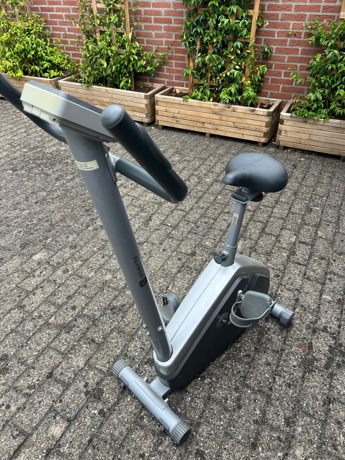 Elektrische hometrainer Domyos, Ophalen, Gebruikt, Metaal, Benen