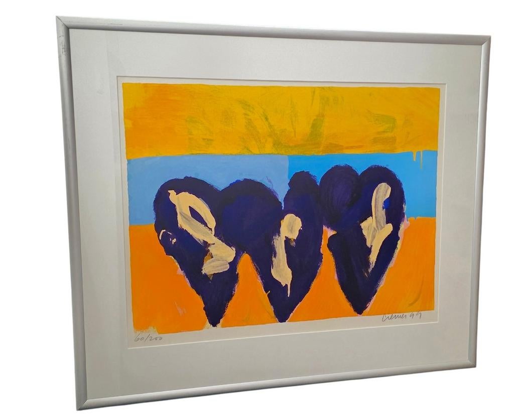 Jan Cremer - Tulpen I - Handgesigneerd - 1999 - 60/200, Ophalen of Verzenden