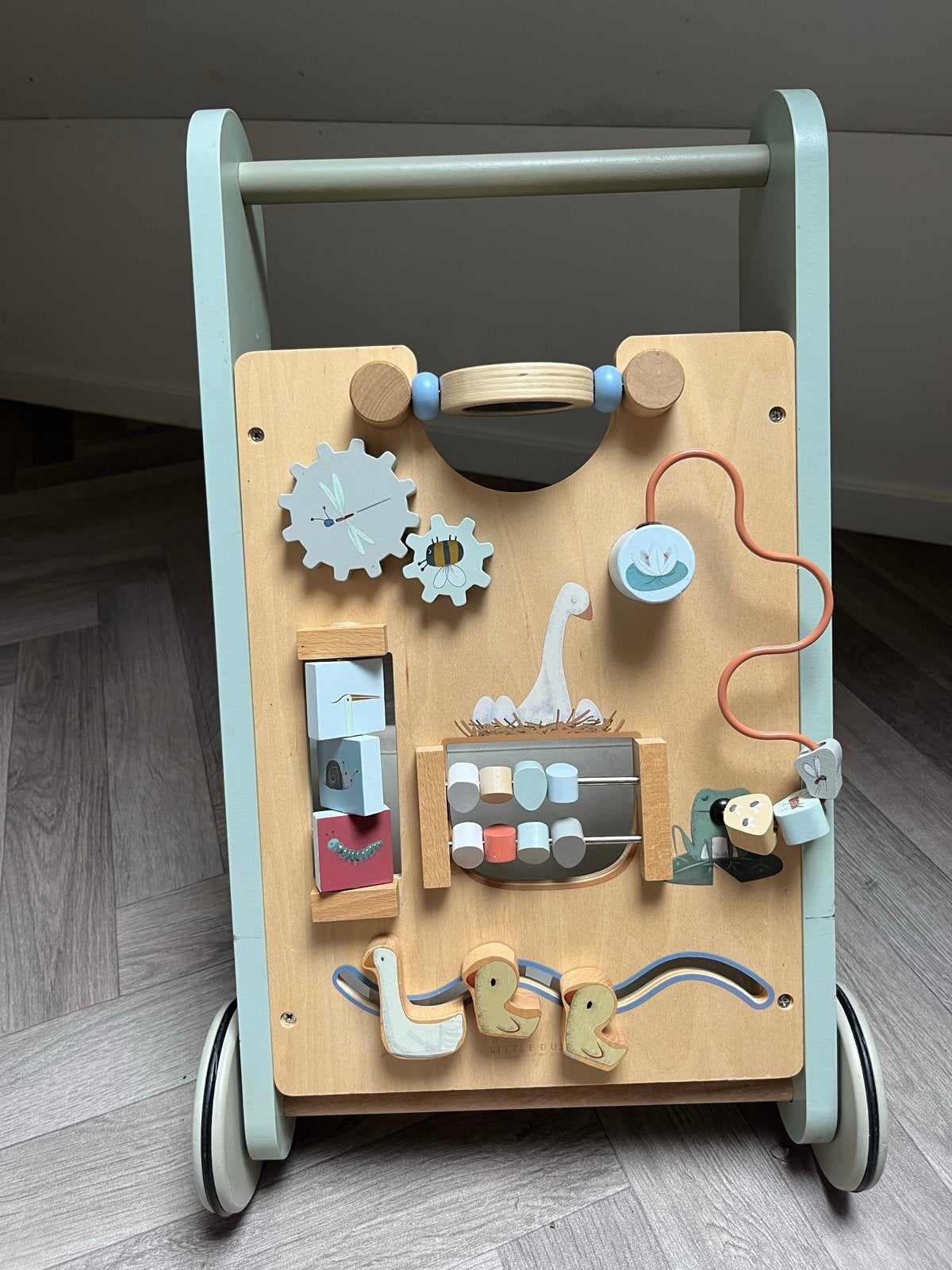 Houten loopwagen little dutch, Kinderen en Baby's, Ophalen of Verzenden, Zo goed als nieuw, Rij- of Hobbelspeelgoed