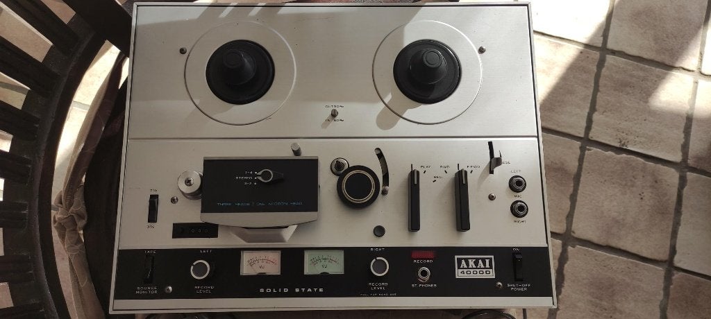 bandrecorder akai, Ophalen, Bandrecorder