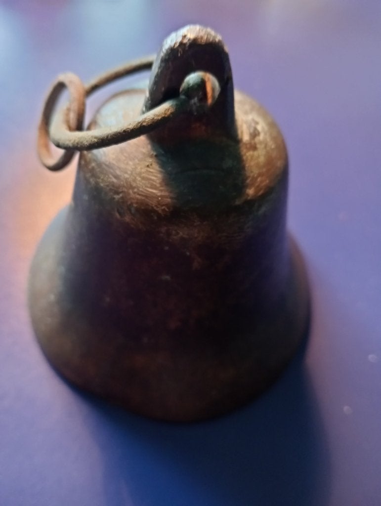 18eeuwse bronze Bel, Ophalen of Verzenden, Brons