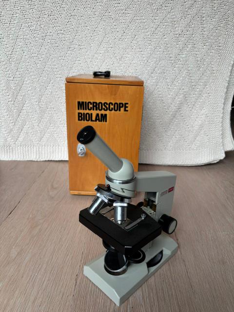 Microscoop Lomo Biolam, Audio, Tv en Foto, Optische apparatuur | Microscopen, Ophalen, Gebruikt, 400x tot 1000x, Biologische microscoop