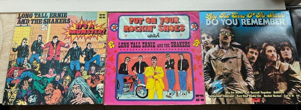 Long Tall Ernie and the Shakers LP's - 3 stuks, LP, Gebruikt, Ophalen of Verzenden, 12 inch