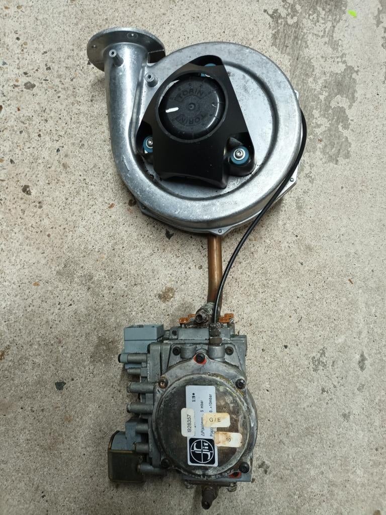 Ventilator en gasblok intergas, Ophalen of Verzenden, Nieuw