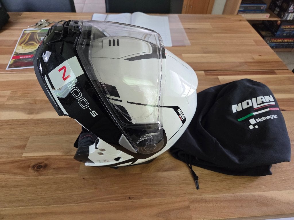 Nolan  N100-5 systeemhelm, Motoren, Ophalen, Systeemhelm, S, Tweedehands