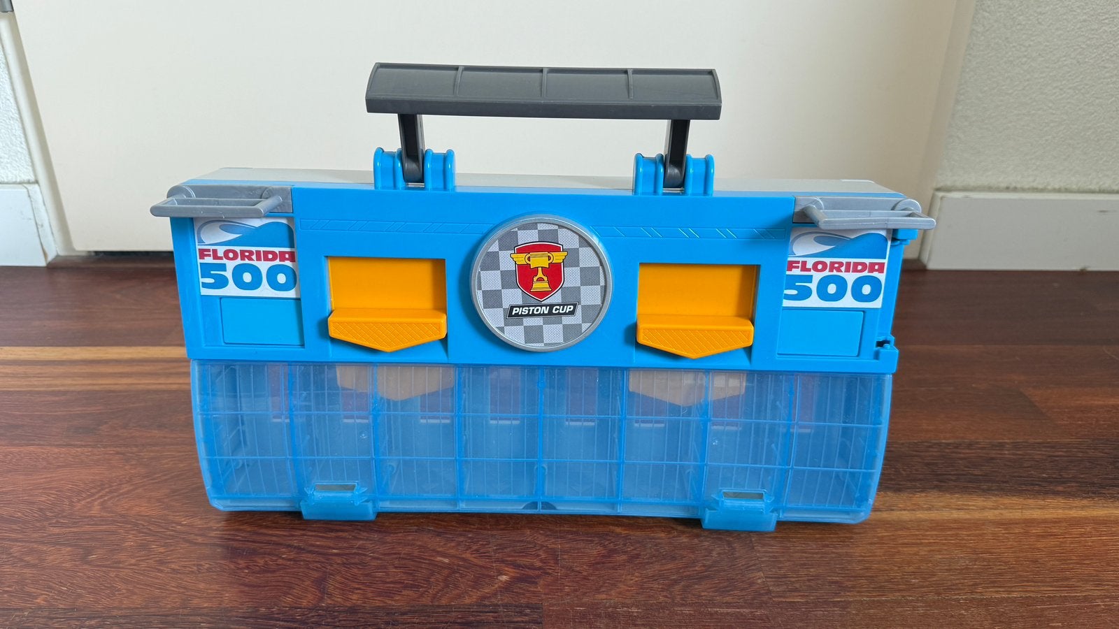 Hot Wheels Koffer Florida 500 Piston Cup Opbergkoffer, Kinderen en Baby's, Speelgoed | Speelgoedvoertuigen, Ophalen of Verzenden