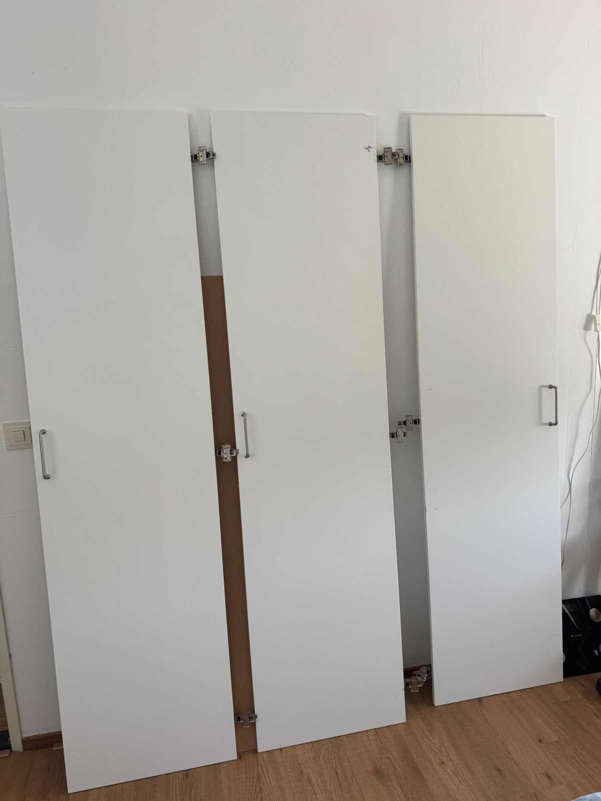 Ikea Forsand deuren wit 3x (voor Pax kledingkast), Ophalen, Gebruikt, 50 tot 100 cm, 150 tot 200 cm