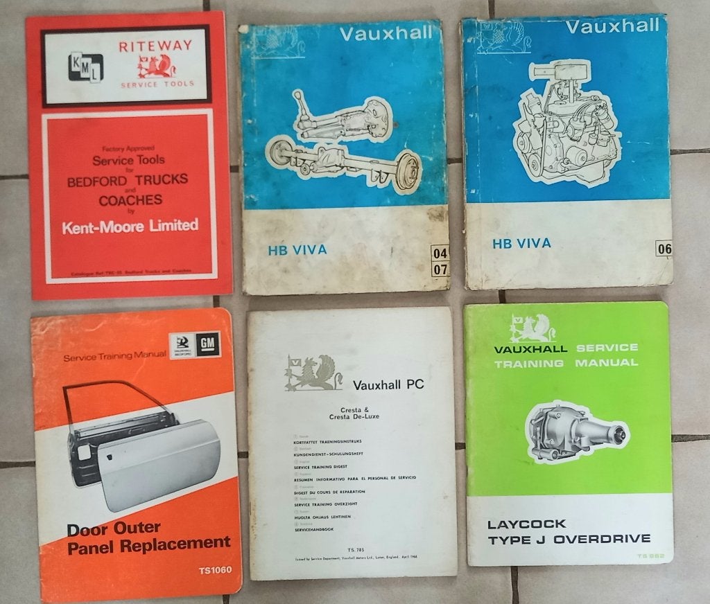 Vauxhall werkplaatsdocumentatie in 1 koop, Ophalen of Verzenden, Gelezen, Overige merken
