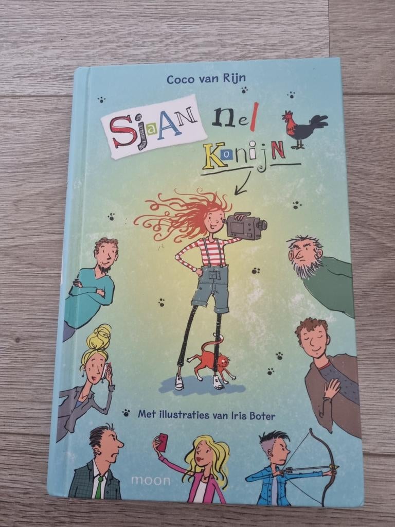 Sjaan Nel Konijn - Spannend kinderboek van Coco van Rijn, Ophalen, Zo goed als nieuw, Coco van Rijn, Fictie algemeen
