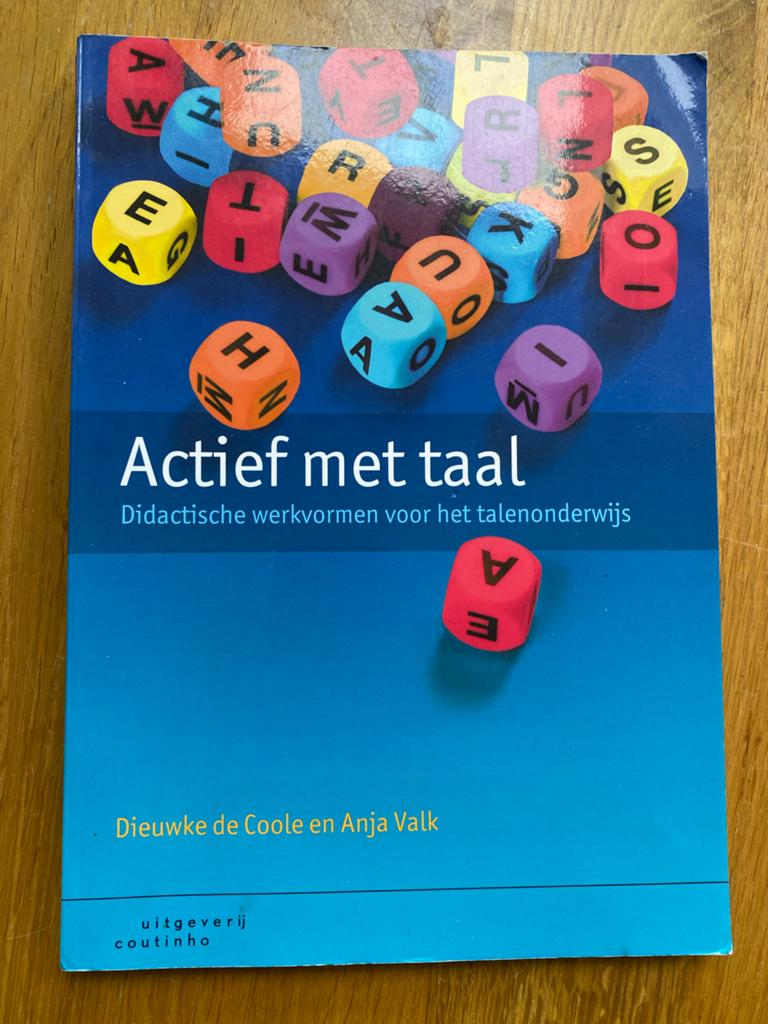 Anja Valk - Actief met taal, Sociale wetenschap, Ophalen of Verzenden, Zo goed als nieuw, Anja Valk; Dieuwke Coole