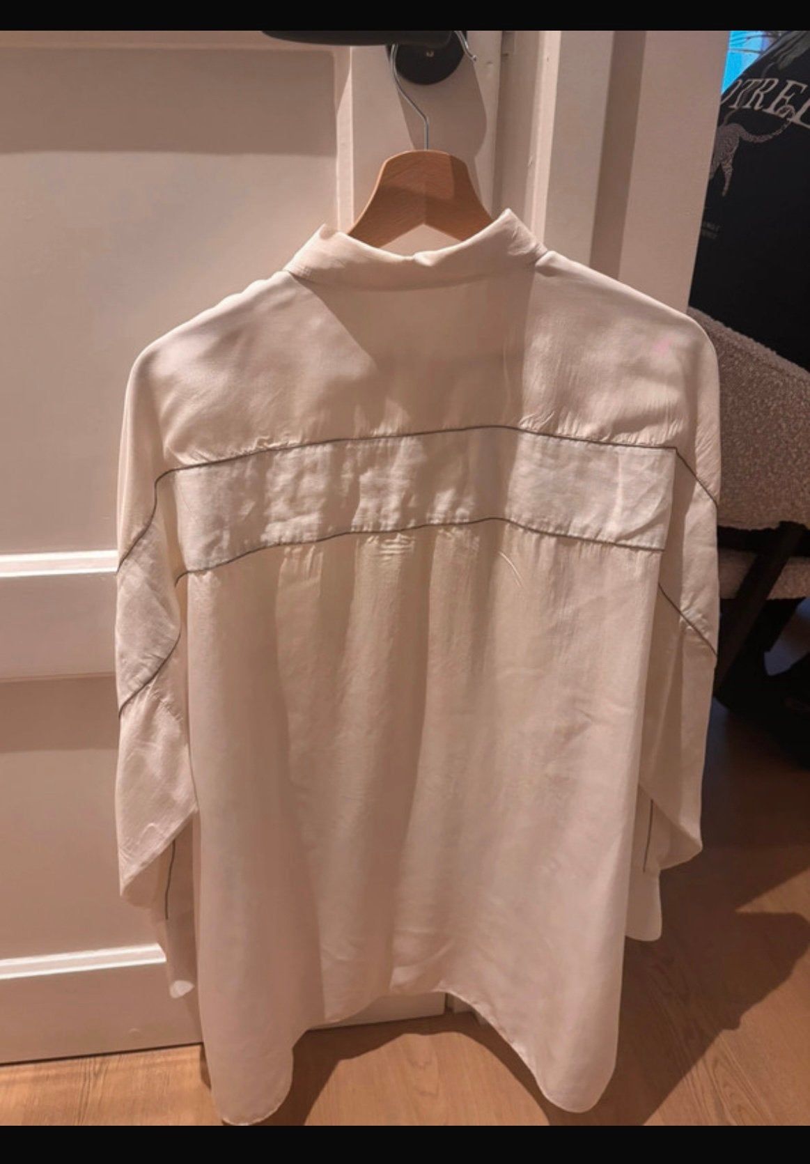 Brunello Cucinelli blouse, Ophalen, Zo goed als nieuw, Maat 42/44 (L), Beige