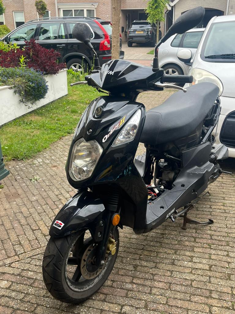 Sym orbit niet lopend, Ophalen, Benzine, Orbit
