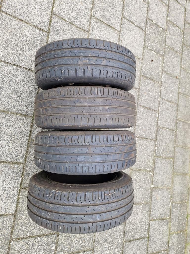 4 Continental 185/60 R14 banden met >5mm, Ophalen
