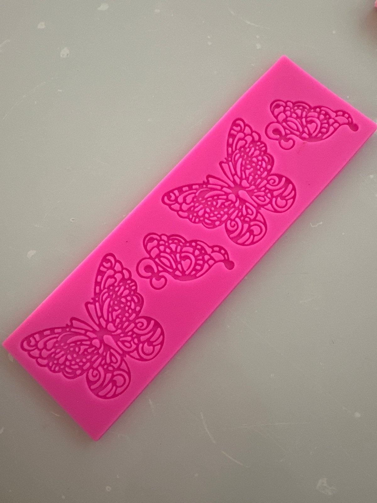 Siliconen mal vlinders voor taartdecoratie, Ophalen of Verzenden, Nieuw, Taarten of Cupcakes, Versiering