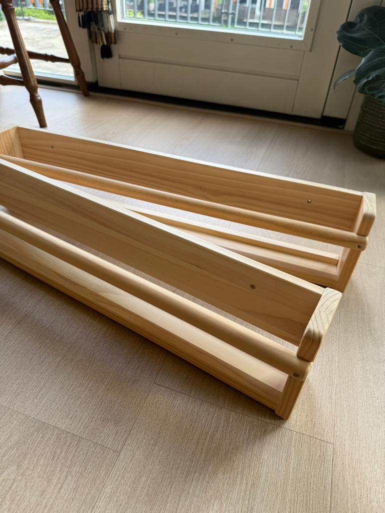 Ikea flisat boekenrek 2x, Ophalen, Zo goed als nieuw